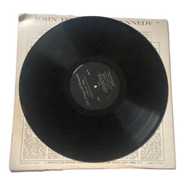 John Fitzgerald Kennedy -A Memorial Album-Vintage Vinyl Record LP-GUC - Picture 5 of 5